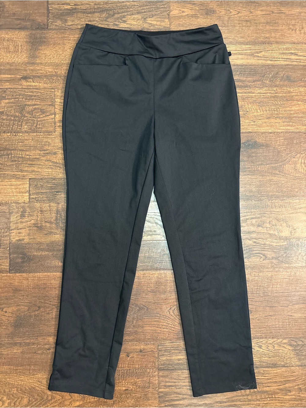 HALARA Flex High Waisted Tapered Work Pants size Medium Black